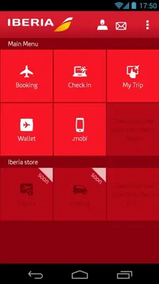 Iberia android App screenshot 2